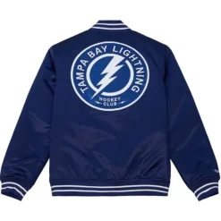 Mitchell & Ness Jackets & Outerwear-Heavyweight Satin Jacket Tampa Bay Lightning