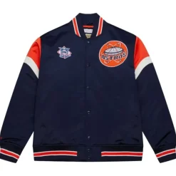 Mitchell & Ness Jackets & Outerwear-Heavyweight Satin Jacket Houston Astros
