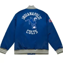 Mitchell & Ness Jackets & Outerwear-Heavyweight Satin Jacket Indianapolis Colts