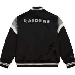 Mitchell & Ness Jackets & Outerwear-Heavyweight Satin Jacket Oakland Raiders