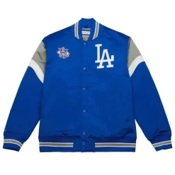 Mitchell & Ness Jackets & Outerwear-Heavyweight Satin Jacket Los Angeles Dodgers