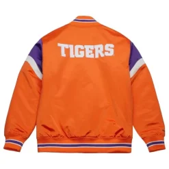 Mitchell & Ness Jackets & Outerwear-Heavyweight Satin Jacket Clemson University