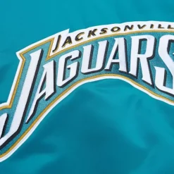 Mitchell & Ness Jackets & Outerwear-Heavyweight Satin Jacket Jacksonville Jaguars