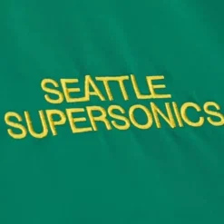 Mitchell & Ness Jackets & Outerwear-Heavyweight Satin Jacket Seattle Supersonics