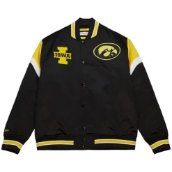 Mitchell & Ness Jackets & Outerwear-Heavyweight Satin Jacket University Of Iowa