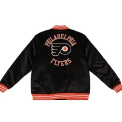 Mitchell & Ness Jackets & Outerwear-Heavyweight Satin Jacket Philadelphia Flyers