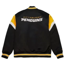 Mitchell & Ness Jackets & Outerwear-Heavyweight Satin Jacket Pittsburgh Penguins