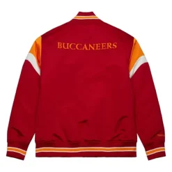 Mitchell & Ness Jackets & Outerwear-Heavyweight Satin Jacket Tampa Bay Buccaneers