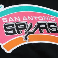 Mitchell & Ness Jackets & Outerwear-Heavyweight Satin Jacket San Antonio Spurs