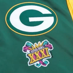 Mitchell & Ness Jackets & Outerwear-Heavyweight Satin Jacket Green Bay Packers