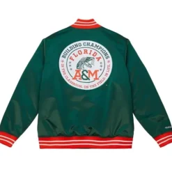 Mitchell & Ness Jackets & Outerwear-Heavyweight Satin Jacket Florida A&M University