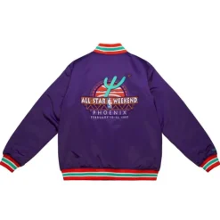 Mitchell & Ness Jackets & Outerwear-Heavyweight Satin Jacket Update All Star 1995