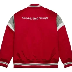 Mitchell & Ness Jackets & Outerwear-Heavyweight Satin Jacket Detroit Red Wings