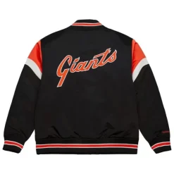 Mitchell & Ness Jackets & Outerwear-Heavyweight Satin Jacket San Francisco Giants