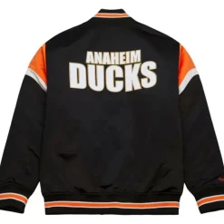 Mitchell & Ness Jackets & Outerwear-Heavyweight Satin Jacket Anaheim Ducks