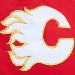 Mitchell & Ness Jackets & Outerwear-Heavyweight Satin Jacket Calgary Flames