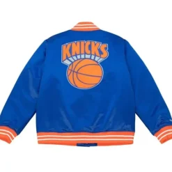Mitchell & Ness Jackets & Outerwear-Heavyweight Satin Jacket New York Knicks