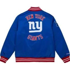 Mitchell & Ness Jackets & Outerwear-Heavyweight Satin Jacket New York Giants