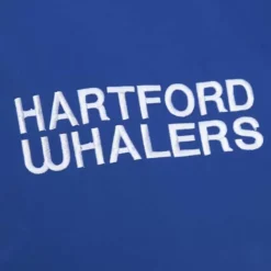 Mitchell & Ness Jackets & Outerwear-Heavyweight Satin Jacket Hartford Whalers