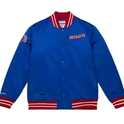 Mitchell & Ness Jackets & Outerwear-Heavyweight Satin Jacket New England Patriots