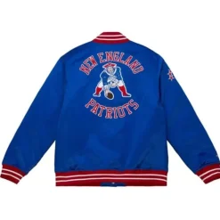 Mitchell & Ness Jackets & Outerwear-Heavyweight Satin Jacket New England Patriots