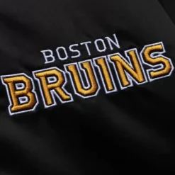 Mitchell & Ness Jackets & Outerwear-Heavyweight Satin Jacket Boston Bruins