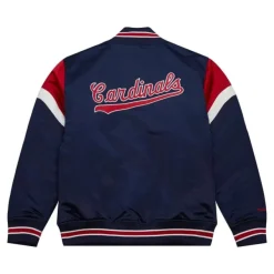 Mitchell & Ness Jackets & Outerwear-Heavyweight Satin Jacket St. Louis Cardinals