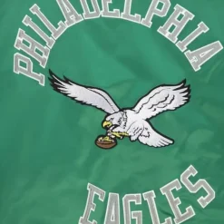 Mitchell & Ness Jackets & Outerwear-Heavyweight Satin Jacket Philadelphia Eagles