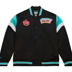 Mitchell & Ness Jackets & Outerwear-Heavyweight Satin Jacket San Antonio Spurs