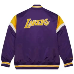 Mitchell & Ness Jackets & Outerwear-Heavyweight Satin Jacket Los Angeles Lakers