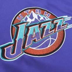 Mitchell & Ness Jackets & Outerwear-Heavyweight Satin Jacket Utah Jazz