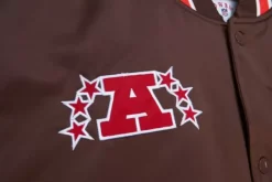 Mitchell & Ness Jackets & Outerwear-Heavyweight Satin Jacket Cleveland Browns