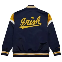 Mitchell & Ness Jackets & Outerwear-Heavyweight Satin Jacket University Of Notre Dame