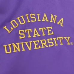 Mitchell & Ness Jackets & Outerwear-Heavyweight Satin Jacket Louisiana State University