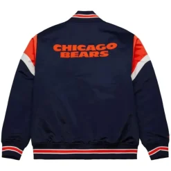 Mitchell & Ness Jackets & Outerwear-Heavyweight Satin Jacket Chicago Bears