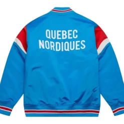 Mitchell & Ness Jackets & Outerwear-Heavyweight Satin Jacket Quebec Nordiques