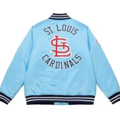 Mitchell & Ness Jackets & Outerwear-Heavyweight Satin Jacket St. Louis Cardinals