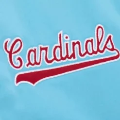Mitchell & Ness Jackets & Outerwear-Heavyweight Satin Jacket St. Louis Cardinals