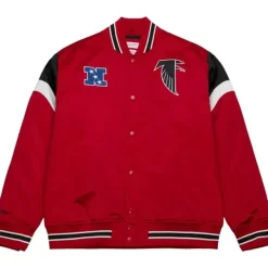 Mitchell & Ness Jackets & Outerwear-Heavyweight Satin Jacket Atlanta Falcons