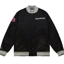 Mitchell & Ness Jackets & Outerwear-Heavyweight Satin Jacket Oakland Raiders