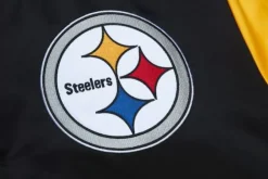 Mitchell & Ness Jackets & Outerwear-Heavyweight Satin Jacket Pittsburgh Steelers