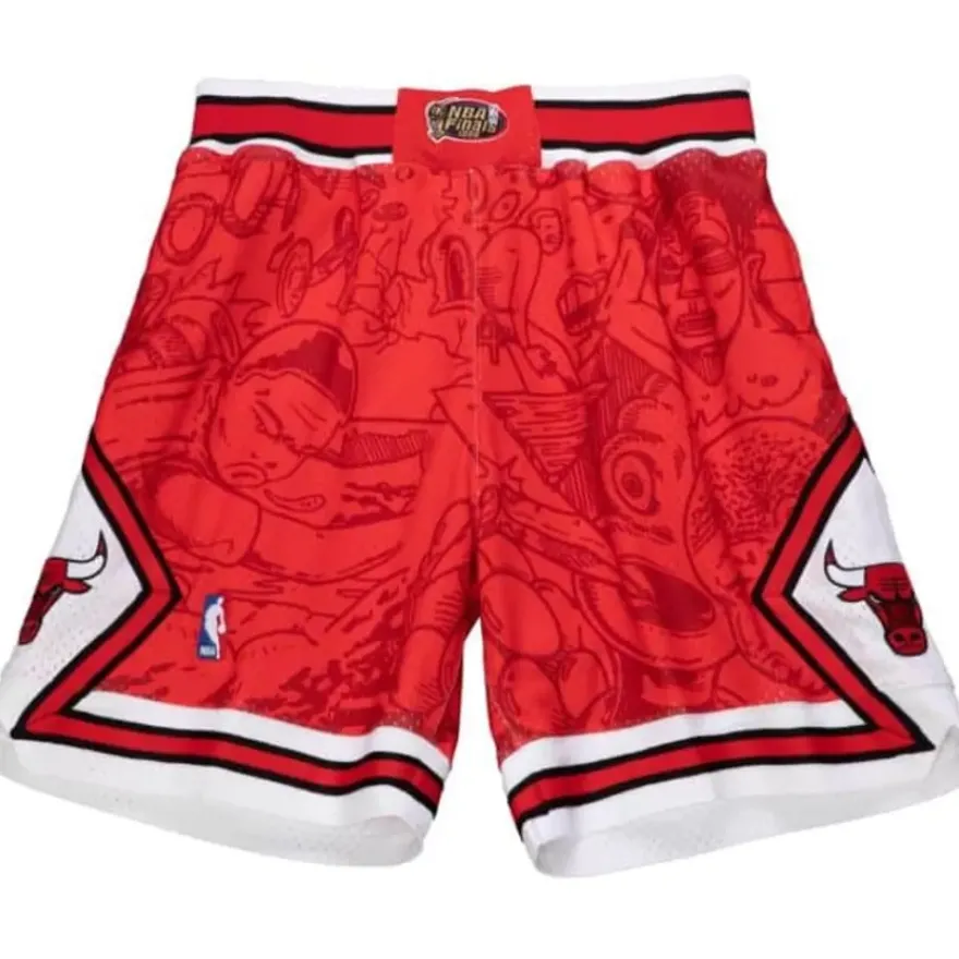 Mitchell & Ness Shorts-Hebru Shorts Chicago Bulls