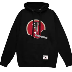 Mitchell & Ness Hoodies & Sweatshirts-Helmet 1 Hoodie Atlanta Falcons