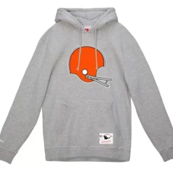 Mitchell & Ness Hoodies & Sweatshirts-Helmet 1 Hoodie Cleveland Browns
