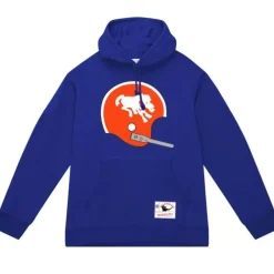 Mitchell & Ness Hoodies & Sweatshirts-Helmet 2 Hoodie Denver Broncos