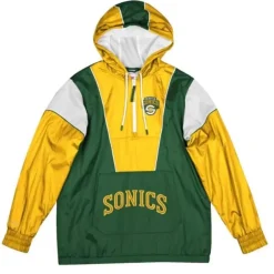 Mitchell & Ness Jackets & Outerwear-Highlight Reel Windbreaker Seattle Supersonics