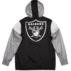 Mitchell & Ness Jackets & Outerwear-Highlight Reel Windbreaker Oakland Raiders