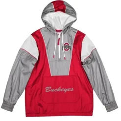Mitchell & Ness Jackets & Outerwear-Highlight Reel Windbreaker Ohio State