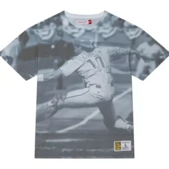 Mitchell & Ness T-Shirts & Tops-Highlight Sublimated Player Tee Philadelphia Phillies Darren Daulton