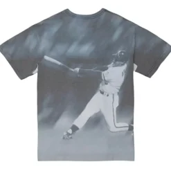 Mitchell & Ness T-Shirts & Tops-Highlight Sublimated Player Tee Kansas City Royals George Brett